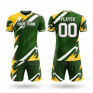 Conjunto de uniforme de fútbol personalizado de último estilo, kit de equipo de fútbol para adultos al por mayor, ropa deportiva - Product Image 4