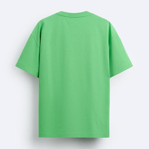 Camiseta Oversize Personalizada para Hombre, Algodón Grueso, Hombros Caídos, Estilo Urbano, Diseño Gráfico, Ropa al por Mayor - Product Image 2