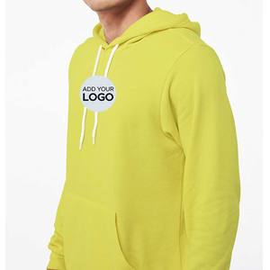 Sweat-shirts à manches longues d'automne 420g, épais, marque privée, avec cordon, vente en gros usine - Product Image 4