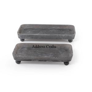 Bandeja de Servir de Resina de Último Diseño con Estilo Elegante, Bandeja de Resina para Desayuno, Duradera, Perfecta para Servir Bocadillos, Chocolates y Dátiles - Product Image 3