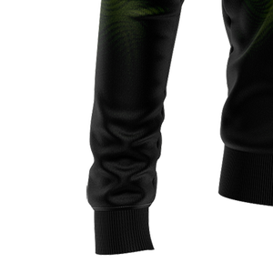 Sudadera de Algodón para Hombre, Corte Regular, con Cierre de 1/4, Logotipo Frontal Personalizado, Sublimado y Bordado, Cuello Alto, Absorbente de Sudor - Product Image 4