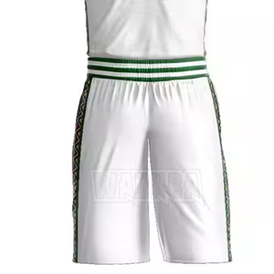 ชุดบาสเก็ตบอลผู้ชายแบบกำหนดเอง MOQ ต่ำ ดีไซน์ล่าสุด พิมพ์โลโก้ตามสั่ง - Product Image 6