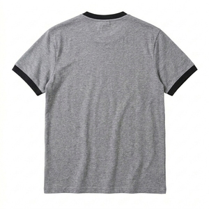 Camisetas de manga corta para hombre, corte regular, 100% algodón, lisas, personalizables, de alta calidad, transpirables, de secado rápido, a bajo precio. - Product Image 2