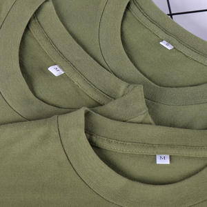 T-shirts unisexes vierges 100 % coton de haute qualité, faible MOQ OEM, personnalisables, grandes tailles pour hommes, respirants et coupe-vent - Product Image 4
