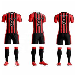 Conjunto de Uniforme de Fútbol Profesional para Hombre, Personalizado, Transpirable, de Secado Rápido, Antibacterial, para Entrenamiento - Product Image 1