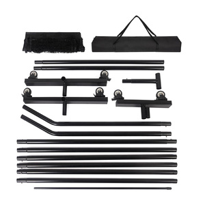 Postes de Red de Pickleball Portátiles, Ecológicos y Modernos de Aluminio GISCO/CUSTOM, Fáciles de Instalar, para Adolescentes - Product Image 2