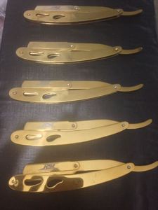 New Arrival Stainless Steel Straight <b>Razors</b> Single Beard Cutting Folding Knife Shaving <b>Razor</b> Mens Caring Barber <b>Razor</b> - Product Image 2