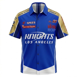 Chemise mécanique en sergé durable, anti-taches, anti-rayures, avec boutons, pour uniforme de garage, réparation automobile, vêtements techniques de course, fabricant - Product Image 5