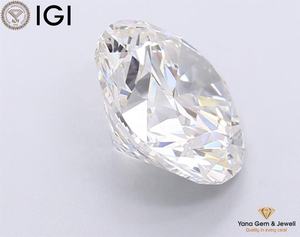 Classy Crafted 7,00 CT Diamond Forma redonda CVD Lab Grown VVS2 Clarity G Color con certificado IGI - Product Image 5
