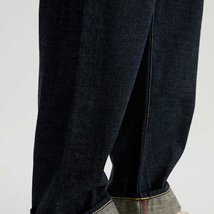 Jeans en denim pour hommes de qualité supérieure, vintage, en coton délavé, coupe droite, pantalon décontracté tendance, vente en gros - Product Image 4