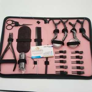 Alicates para extensiones de cabello de acero inoxidable, herramientas multifunción para extensiones de cabello, extensiones de anillos micro y cuentas de microanillos - Product Image 1