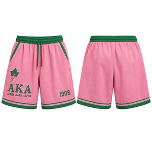 Shorts Alpha Kappa Alpha para Mujer, Ropa de Hermandad Griega, Shorts Deportivos Elegantes para el Gimnasio de Verano y Uso Diario - Product Image 4