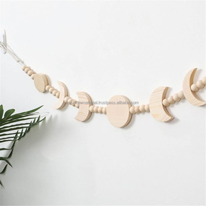 Adorno de guirnalda, fase lunar, colgante de pared, es el complemento perfecto para tu hogar - Product Image 4