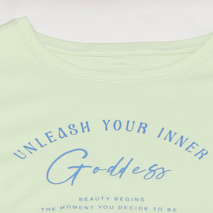 Soft Cotton Half Sleeved Oversized Women T Shirt for Summer Modern Loose Fit Round Neck Women T Shirt Daily Wear - Product Image 6