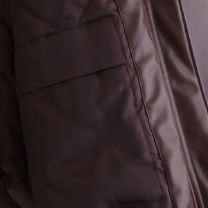 Wholesale Leather <b>Jacket</b> Custom Size Genuine Leather <b>Jacket</b> For Men Stand Collar Leather <b>Jacket</b> Genuine <b>Sheepskin</b> Bomber Leather - Product Image 5