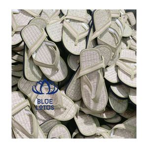 Chaussons en jonc de mer 2026 très populaires – Respirants, pour intérieur et spa, en matériaux écologiques, anti-odeurs, légers, confortables et durables - Product Image 1