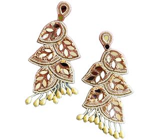 Boucles d'oreilles multi-perles personnalisées pour femmes, bijoux de fête festifs au meilleur prix, boucles d'oreilles à perles - Product Image 1