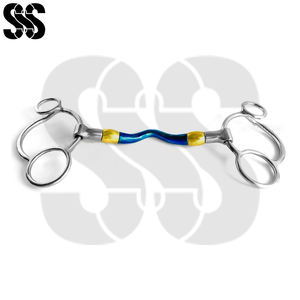 Servicio OEM ODM: Bocados para Caballos de Acero Inoxidable y Plata Alemana, Cómodos, con Grosor de Boquilla de 14mm/16mm, Precio Mayorista, Acabado de Alto Brillo - Product Image 5
