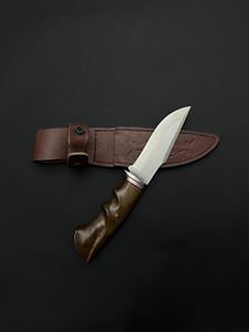 Cuchillo de Caza y Camping Jexa Jexa-HC-166 con Mango de Madera, Acero Inoxidable 4116, Borde Parcialmente Dentado, Multifuncional y Personalizado - Product Image 6
