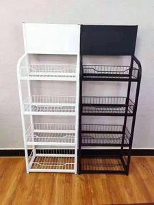 Exhibidor de Metal Resistente para Supermercados y Tiendas de Conveniencia, Multifuncional, para Exhibición de Snacks - Product Image 3