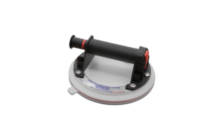 Nouvelle ventouse de levage pour verre, carrelage et pierre, capacité de charge 80 kg, caoutchouc gris - Product Image 1
