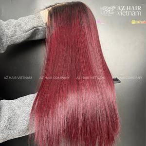 วิกผมสำหรับผู้หญิงผิวดำวิกแบบมีลูกไม้ด้านหน้ามีสี HD ลูกไม้ดิบแบบเวียดนาม - Product Image 6