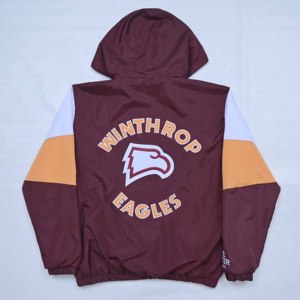 Premium Quality Custom <b>Men's</b> Hooded Windproof Quarter-Zip <b>Jacket</b> Color Blocking Casual Autumn Breathable Polyester <b>Mens</b> <b>Jacket</b> - Product Image 3