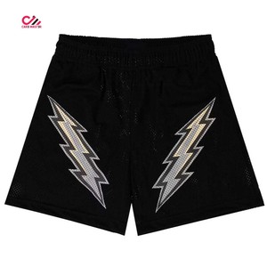 กางเกงขาสั้นผู้ชายสไตล์แฟชั่นกลางแจ้งใส่สบาย ลายพิมพ์ดิจิตอลแบบซับลิเมชั่น ออกแบบเองได้ ป้องกันรอยยับ - Product Image 3