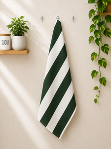 Striped Cotton <b>Kitchen</b> <b>Towel</b> Dish Rag Absorbent Woven Culinary Tea <b>Towel</b> for Home Cooking - Product Image 2