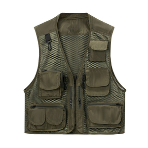 Chaleco de Caza Multibolsillos con Camuflaje, Ropa de Caza para Exteriores, Chaleco Táctico Ligero, Chaleco de Caza para Hombre - Product Image 5