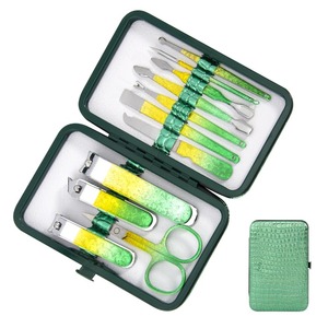 ชุดกรรไกรตัดเล็บสแตนเลส กรรไกรตัดเล็บที่บ้าน เครื่องมือตัดเล็บแบบพกพา กรรไกรตัดเล็บใหม่ ชุดความงามหลายชิ้น - Product Image 5