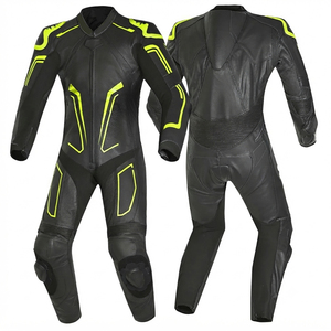 Traje de Carreras de Cuero 100% Genuino, Traje de Motociclismo Deportivo Resistente al Viento para Exteriores, Traje de Carreras de Motocicleta para Hombre de Primera Calidad - Product Image 3