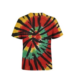 Camiseta Tie Dye para Hombre, 100% Algodón, Corte Holgado, Precio de Fábrica al Por Mayor, Logotipo Personalizado, la Mejor Calidad - Product Image 3