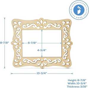 Marco de Fotos de Madera Personalizado de Estilo Moderno, Diseño Único Hecho a Mano, Tamaño y Forma Personalizables, para Regalo, Montaje en Pared - Product Image 4