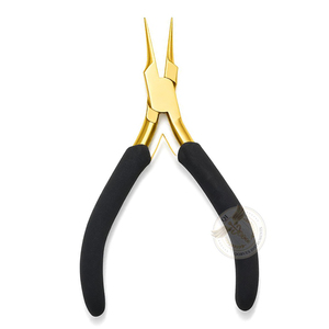 Pince à bec rond professionnel en titane pour la fabrication de bijoux, le cerclage de fils, la création de perles et la réalisation de boucles - Product Image 6