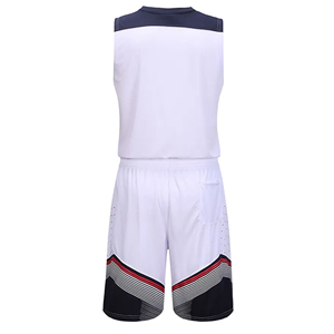 Tenues de basketball professionnelles, kit d'équipe de basketball, maillot respirant en mesh à séchage rapide, design personnalisé - Product Image 1