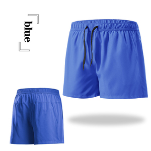 Shorts en molleton pour homme personnalisés avec poches avant, poche arrière, cordon de serrage, taille élastique, coton de qualité supérieure, fabricant - Product Image 4