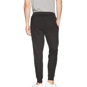 Trending Men's Straight Canvas <b>Trousers</b> Black Cotton Sweatpants Elastic Waist Casual Joggers Side Pockets Midweight Woven <b>Summer</b> - Product Image 6
