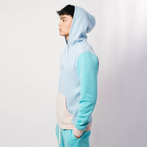 <b>Men</b> Hoodie <b>Pullover</b> Sweatshirt Soft Cotton Blend Long Sleeve Casual Wear with Adjustable Hood and Kangaroo Pocket - Product Image 5