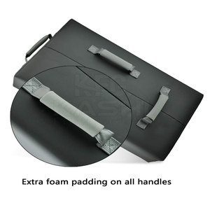 Reliable Athletic <b>Practice</b> <b>Pad</b> Kick Shield with Leather Shock Absorbing Material for Long Term Training Skill Building - Product Image 5