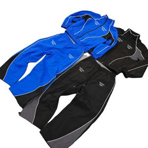 Conjunto personalizado de Sudadera con capucha y acampanado, chándal cortavientos ligero, conjunto de 2 piezas, chándal cortavientos de nailon Unisex - Product Image 1