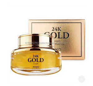 KOREAN COSMETIC Anjo 24K Gold Cream 50g nourishes tired skin during outside activities and tones up the skin