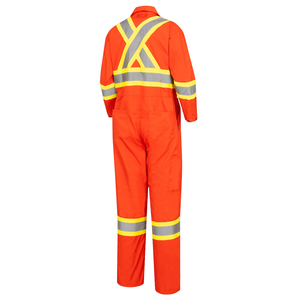 Combinaison de travail pour hommes en coton respirant de haute qualité avec détection par aiguille, uniforme de travail durable et réfléchissant pour mécaniciens - Product Image 2