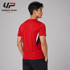 เสื้อยืดคอวีผู้ชายน้ำหนักเบาพร้อมวัสดุที่ระบายอากาศได้ดี แขนสั้น ทรงหลวม และสวมใส่สบาย สไตล์แฟชั่นฤดูร้อน - Product Image 6