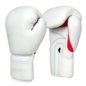 Gants de boxe de haute qualité, fitness, MMA, Muay Thai, sparring, en cuir, arts martiaux - Product Image 1
