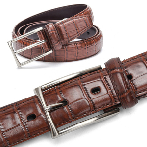 Ceinture en cuir décontractée - Haute qualité, respirante et résistante, largeur et longueur personnalisables - Product Image 1