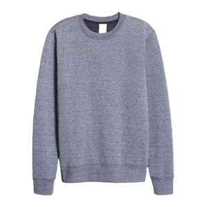 เสื้อสเวตเชิ้ตคอกลมผู้ชาย สีพื้น ทรงปกติ ผ้าถัก คอตตอน สวมใส่สบายๆ สำหรับฤดูใบไม้ร่วง - Product Image 3