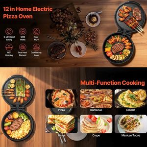 Four à pizza barbecue avec revêtement antiadhésif pour griller et cuire les pizzas - Product Image 3