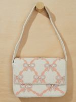 Sac à bandoulière de luxe pour femme, fait main, perlé, style vintage national, avec fermeture éclair, écologique, portable, tendance pour la vie quotidienne