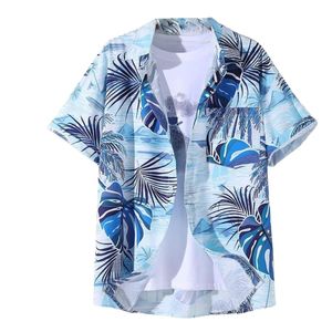Camisa Casual de Algodón para Hombre, Camisa de Verano con Botones para Hombre, Tela Ligera Texturizada, Perfecta para Uso Diario y de Fin de Semana - Product Image 1